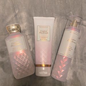 Bath & Body Works Confetti Daydream Body Care Trio